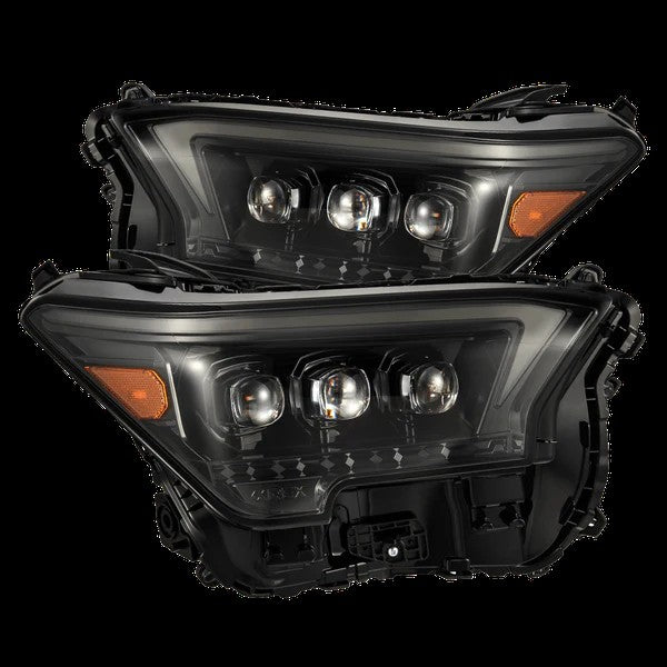 AlphaRex Projector Headlights Alpha-Black for Toyota Tacoma and 4Runner - NOVA-Series LED Headlights