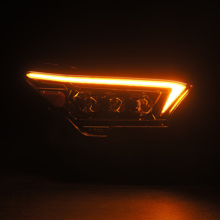 AlphaRex Projector Headlights Alpha-Black for Toyota Tacoma and 4Runner - NOVA-Series LED Headlights
