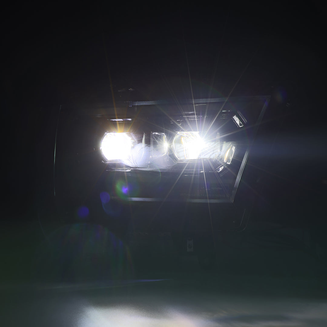 AlphaRex LUXX-Series LED Projector Headlights for 2019-2024 Ram 1500 Alpha Black