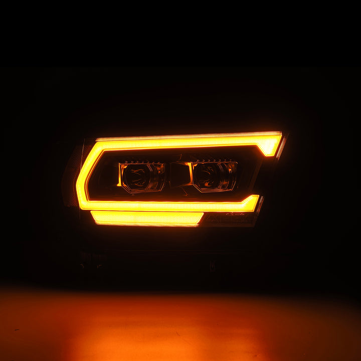 AlphaRex LUXX-Series LED Projector Headlights for 2019-2024 Ram 1500 in Black
