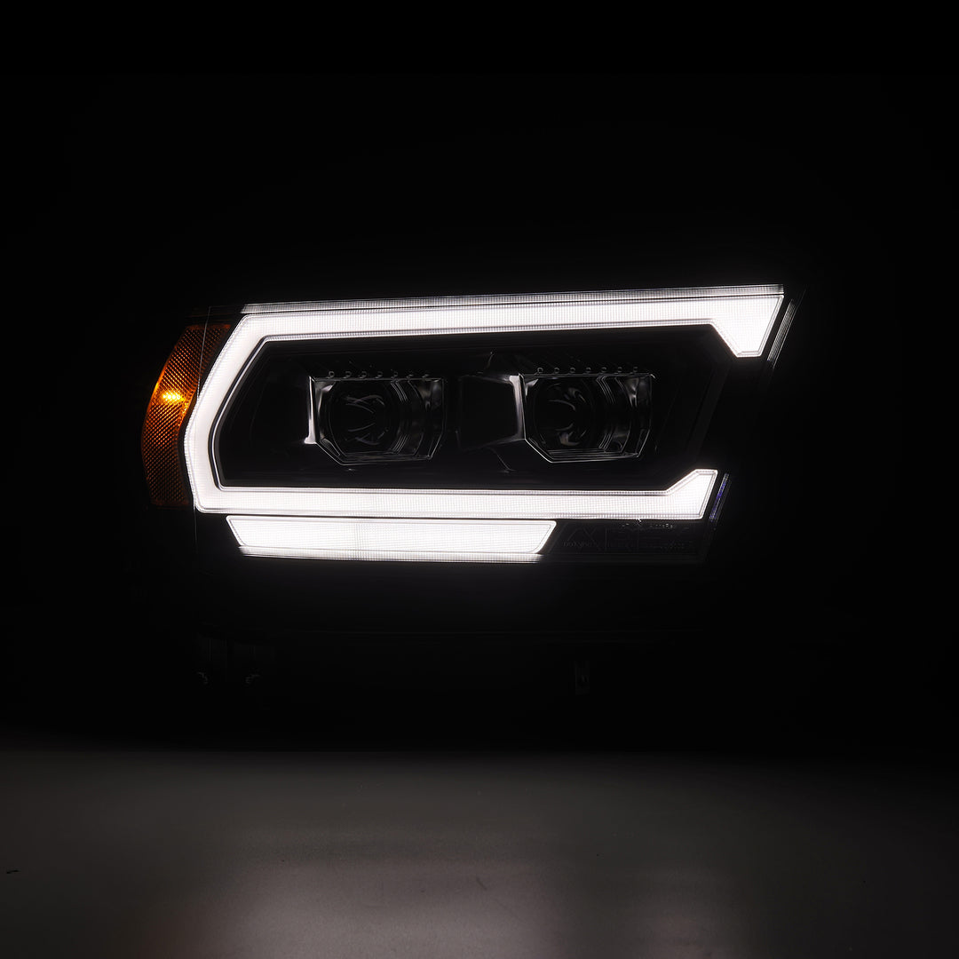 AlphaRex LUXX-Series LED Projector Headlights for 2019-2024 Ram 1500 in Black
