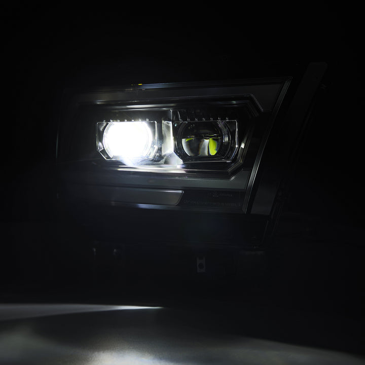 AlphaRex LUXX-Series LED Projector Headlights for 2019-2024 Ram 1500 in Black