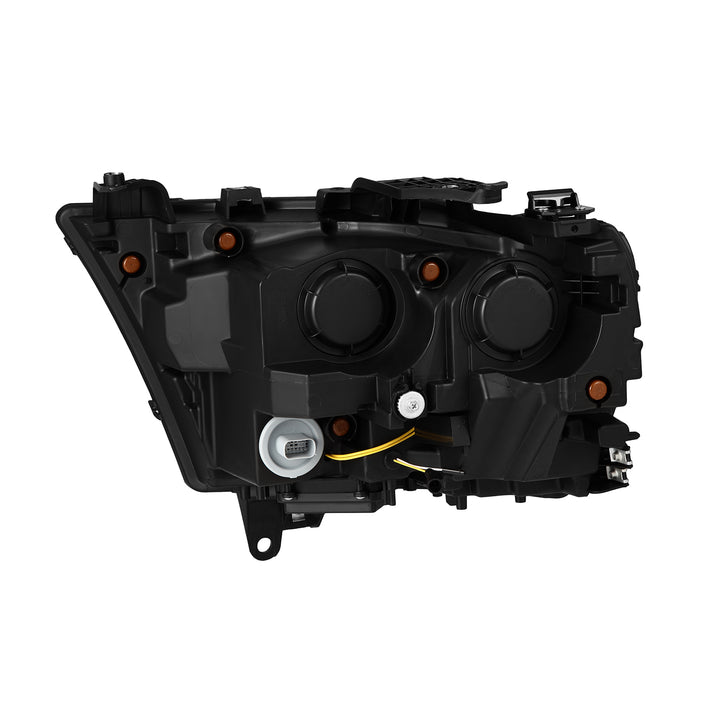 AlphaRex 19-24 Ram 1500 LED Projector Headlights in Alpha Black by NOVA-Series