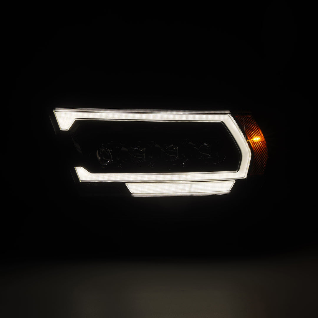 AlphaRex 19-24 Ram 1500 LED Projector Headlights in Alpha Black by NOVA-Series