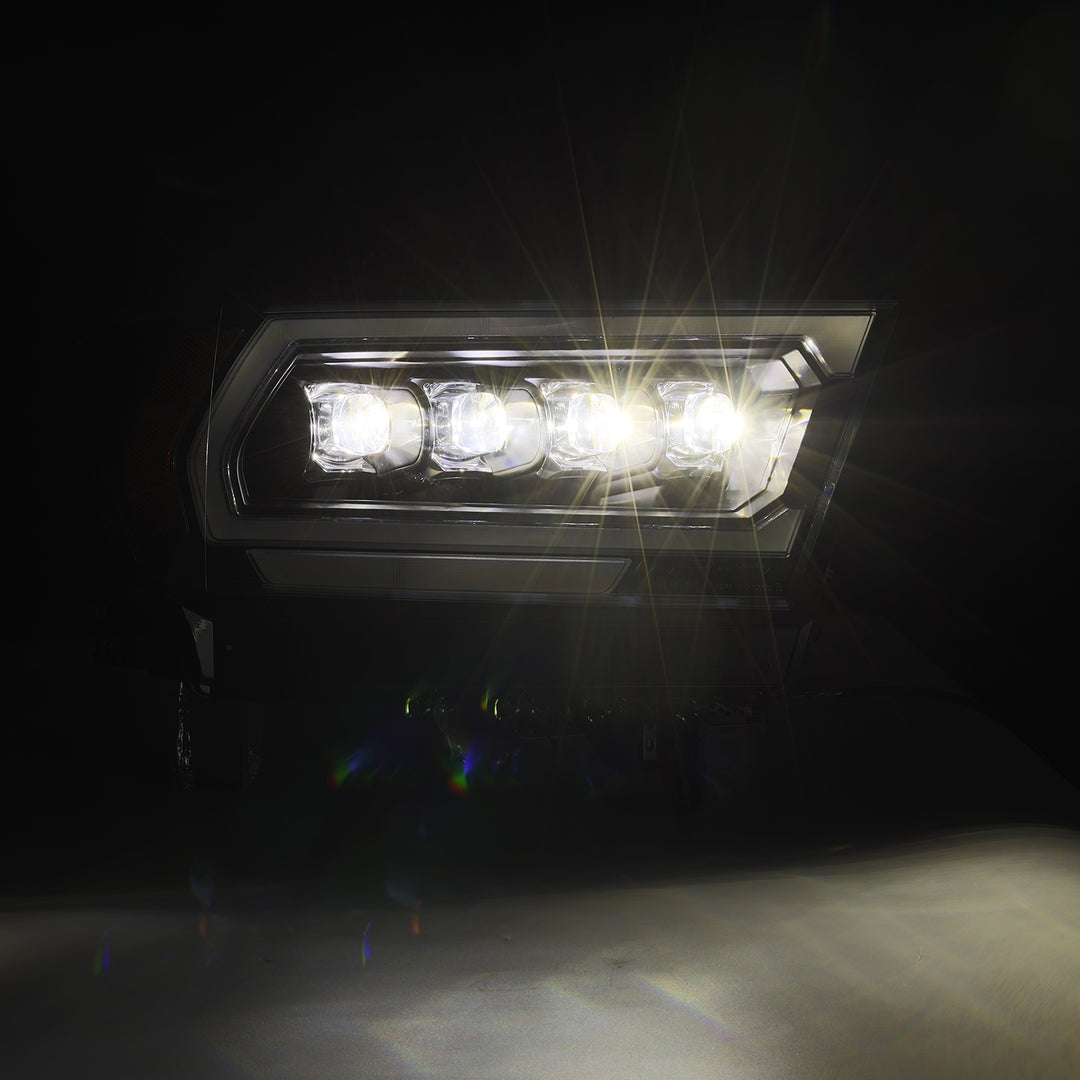 AlphaRex 19-24 Ram 1500 LED Projector Headlights in Black by AlphaRex Part 880578