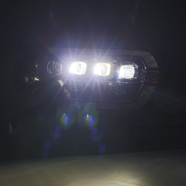 AlphaRex Nova-Series LED Projector Headlights in Alpha-Black for Toyota Tacoma 2012-2015