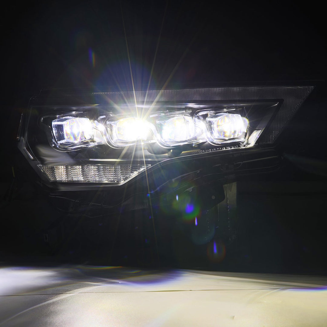 AlphaRex Nova-Series Projector Headlights for Toyota 4Runner - Black, Part 880808