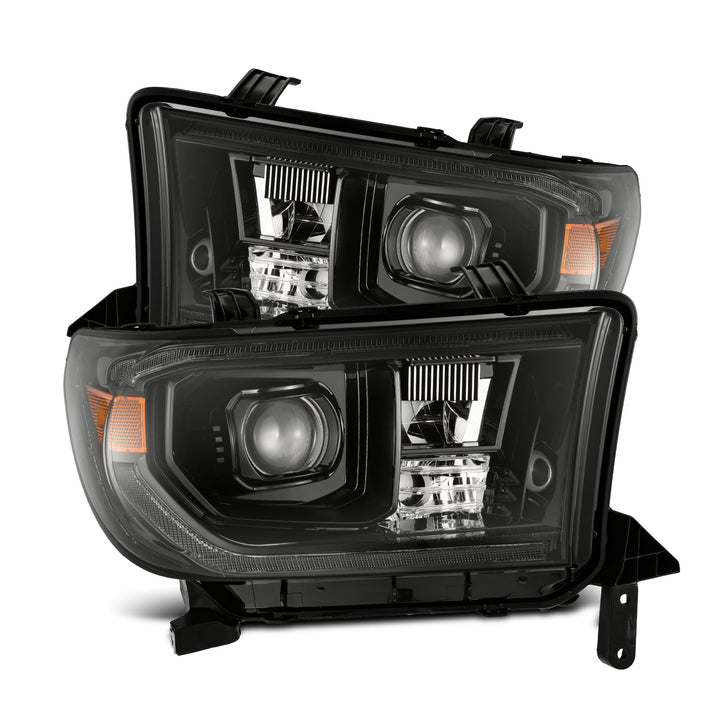 AlphaRex Luxx-Series Projector Headlights Alpha-Black for Toyota Tundra & Sequoia 2007-2017