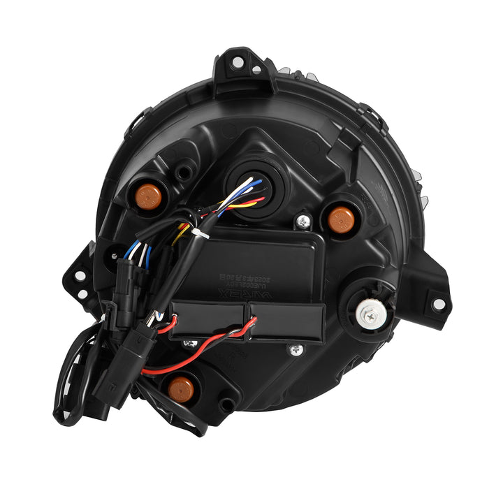 AlphaRex NOVA-Series LED Projector Headlights for Jeep Wrangler JL & Gladiator JT in Alpha Black