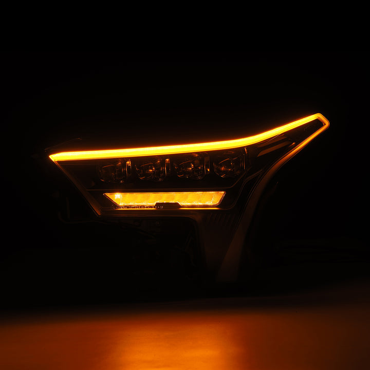 AlphaRex 22-24 Toyota Tundra and Sequoia LED Projector Headlights in Black