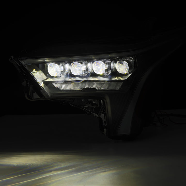 AlphaRex 22-24 Toyota Tundra and Sequoia LED Projector Headlights in Black
