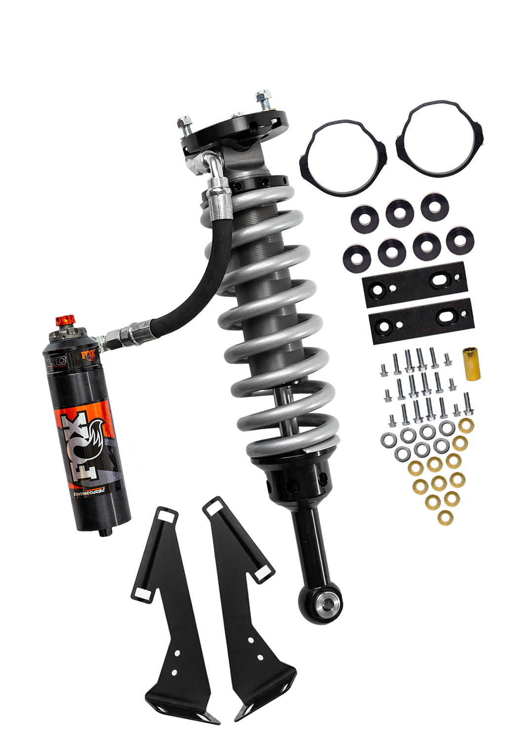FOX Offroad Shocks Performance Elite Series 2.5 Coil-Over Reservoir Shock Pair for Toyota Tacoma