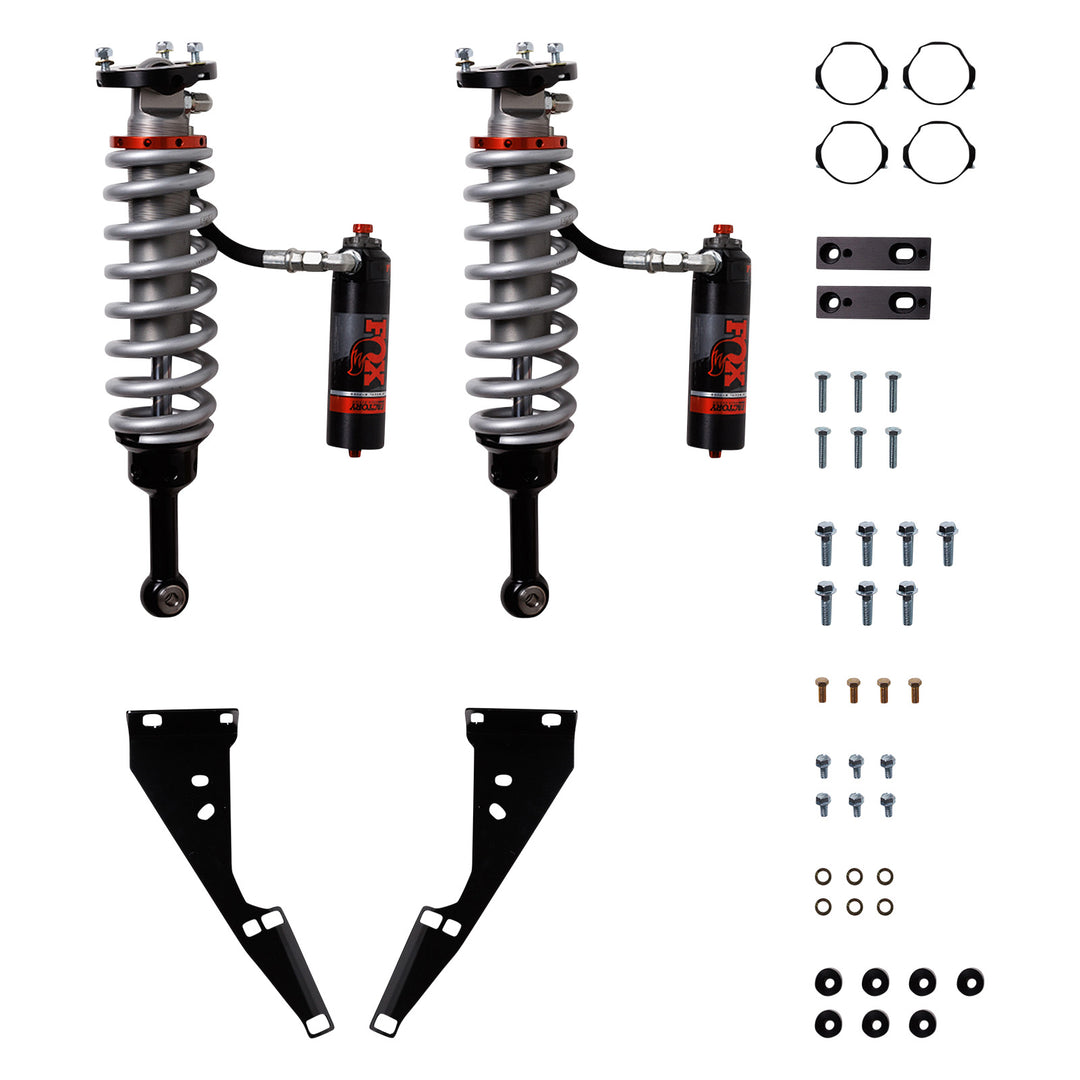 FOX Offroad Shocks Factory Race Series 2.5 Internal Bypass Reservoir Shock Pair for Toyota Tacoma