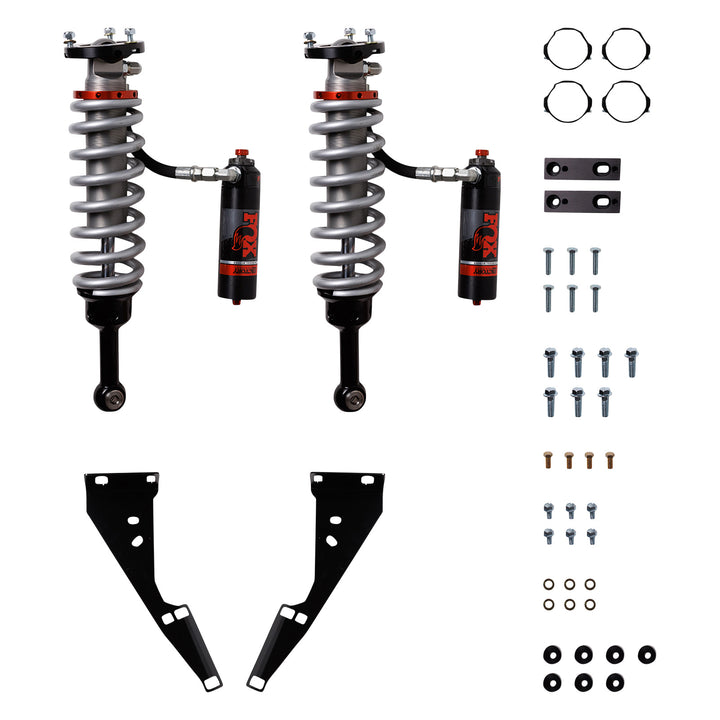 FOX Offroad Shocks Factory Race Series 2.5 Internal Bypass Reservoir Shock Pair for Toyota Tacoma