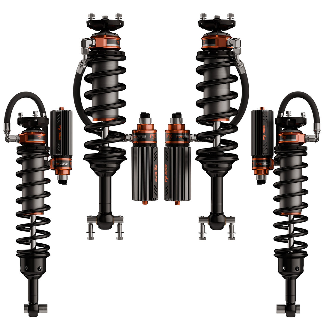FOX Offroad Shocks Factory Race 3.2 Coil-Over Reservoir Shock Pair for Ford Bronco – Adjustable, Live Valve Technology