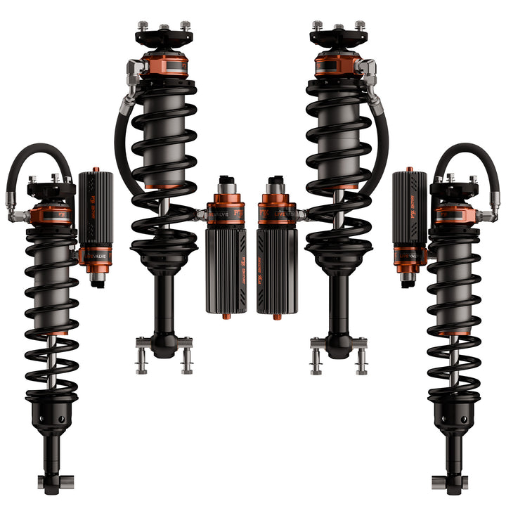 FOX Offroad Shocks Factory Race 3.2 Coil-Over Reservoir Shock Pair for Ford Bronco – Adjustable, Live Valve Technology
