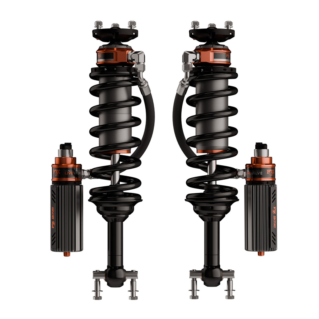 FOX Offroad Shocks Factory Race 3.2 Coil-Over Reservoir Shock Pair for Ford Bronco – Adjustable, Live Valve Technology