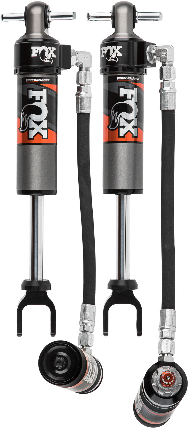 FOX Offroad Shocks Performance Elite Series 2.5 Reservoir Shock Pair - Adjustable for Silverado & Sierra 2500/3500 HD