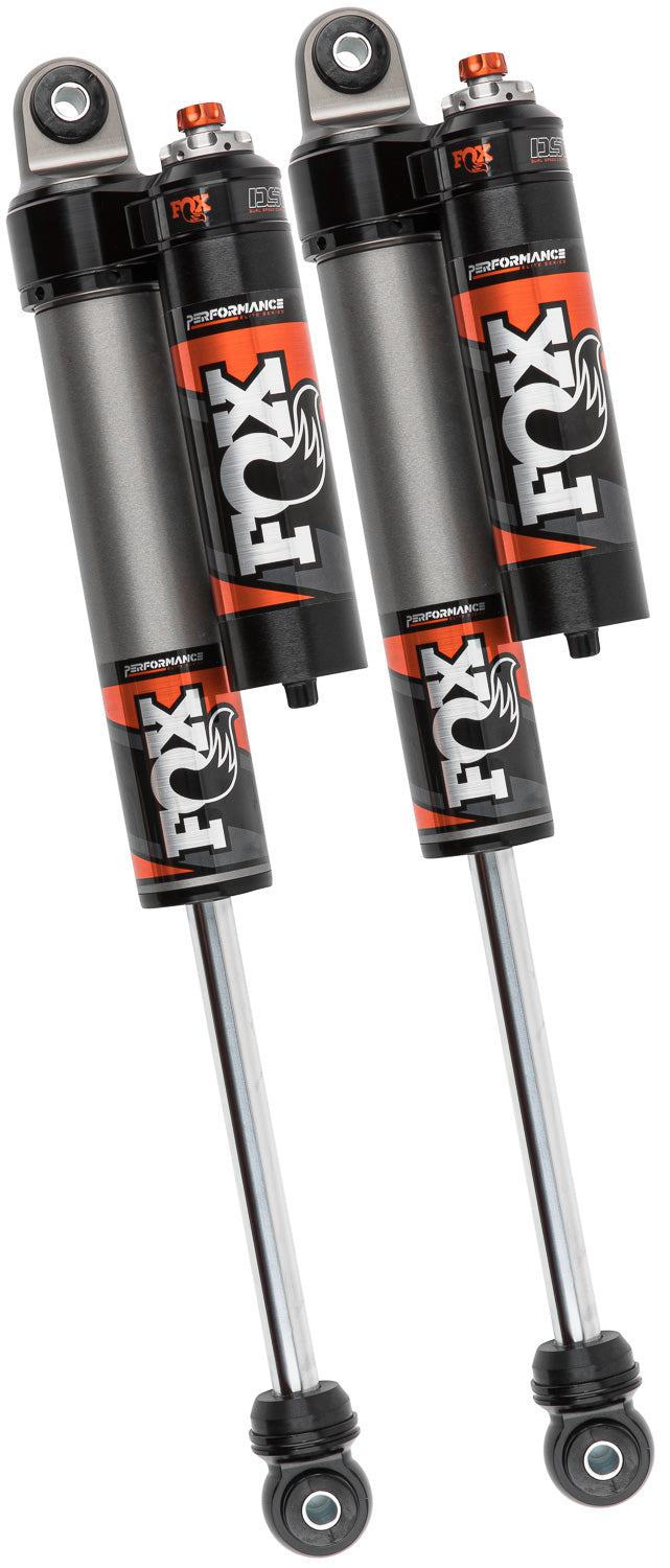 FOX Offroad Shocks Performance Elite Series 2.5 Reservoir Shock Pair - Adjustable for Heavy-Duty Trucks and SUVs