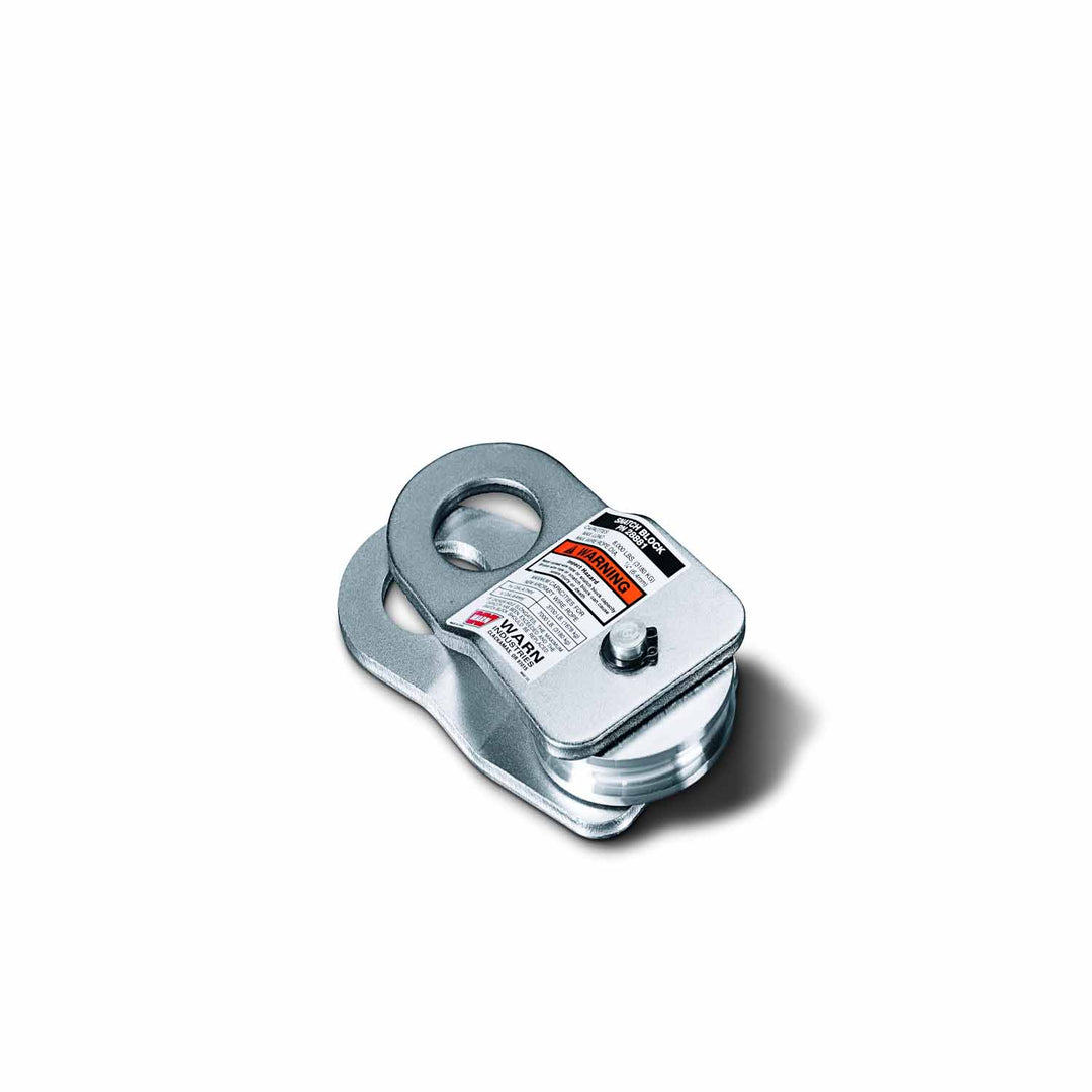Warn BCSQ88898 4.5T Standard Snatch Block with Ring Attachment