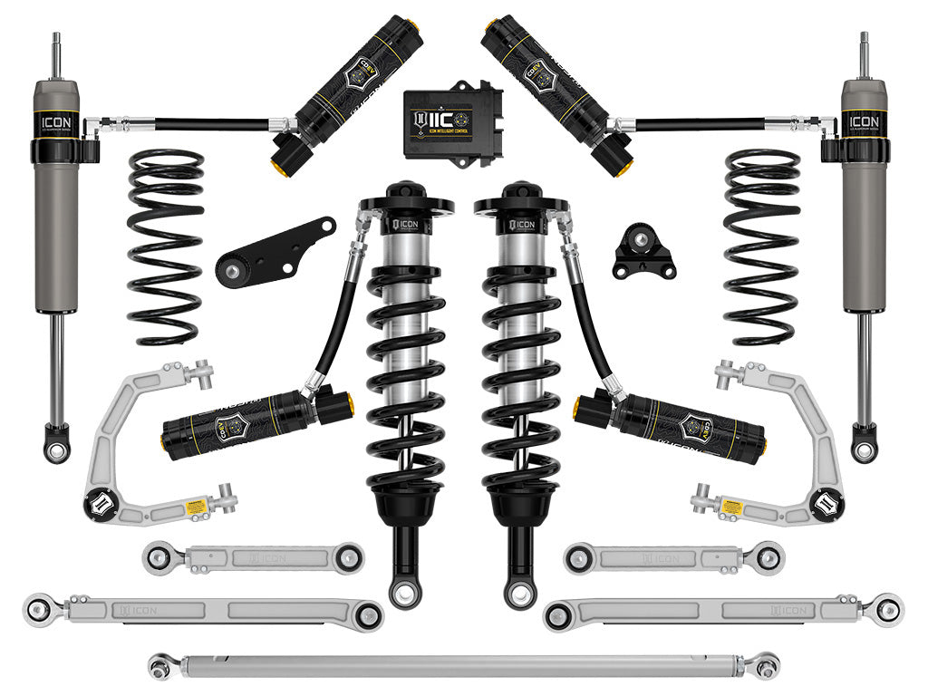 ICON 2025-2026 Toyota 4Runner 4WD, 1.25-3" Lift, Stage 14 Suspension System, Billet