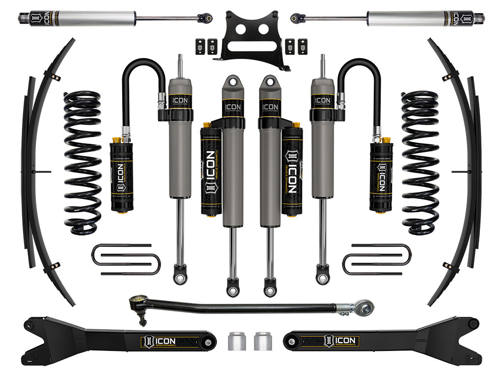 ICON 20-22 Ford F250/F350 4WD, 2.5" Lift, Stage 6 Suspension Sys w/ Leaf Spring