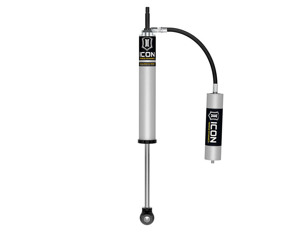 ICON 2014-2026 Ram 2500/2013-2026 Ram 3500, 2.5” Lift, Passenger Front, V.S. 2.0 Aluminum Series Shock Absorber, Remote Reservoir