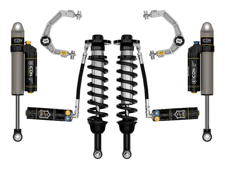 ICON 2021-2026 Ford F-150 4WD, 2.75-3.5" Lift, Stage 4 Suspension System, Billet, CDXS