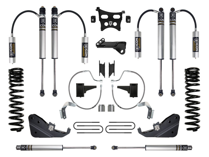 ICON 2023-2026 Ford F-250/F-350 Super Duty 4WD, Gas, 4.5" Lift, Stage 2 Suspension System