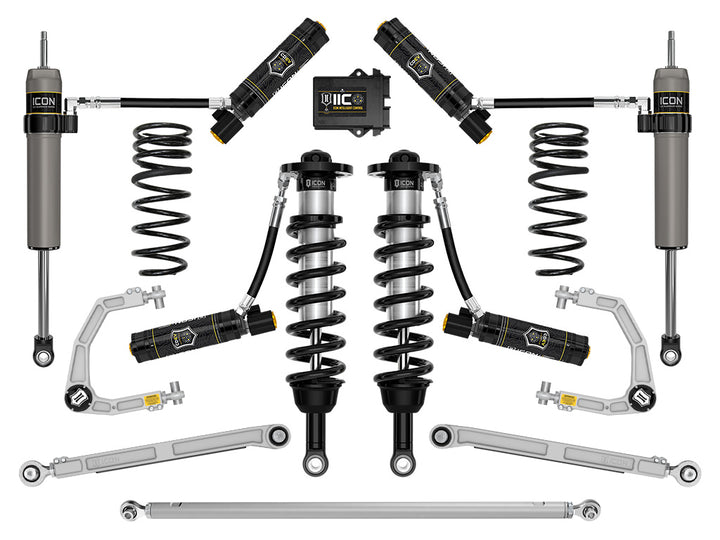 ICON 2025-2026 Toyota 4Runner 2WD, 1.25-3" Lift, Stage 13 Suspension System, Billet