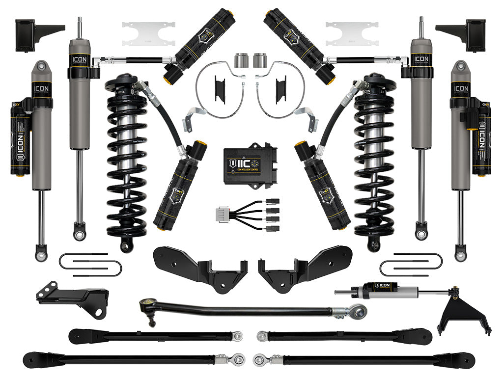 ICON 2023-2026 Ford F-250/F-350 Super Duty 4WD, 4-5.5" Lift, Stage 9 Coilover Conversion System