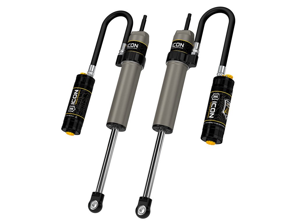 ICON 2014-2026 Ram 2500/2013-2026 Ram 3500, 2.5” Lift, Front, V.S. 2.5 Aluminum Series Shock Absorbers, Remote Reservoir w/ CDCV, Pair