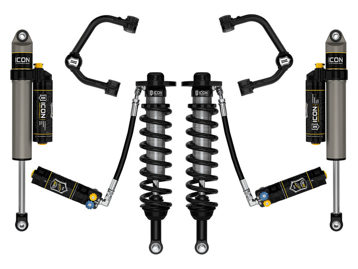 ICON 2021-2026 Ford F-150 2WD, 0-3" Lift, Stage 4 Suspension System, Tubular, CDXS