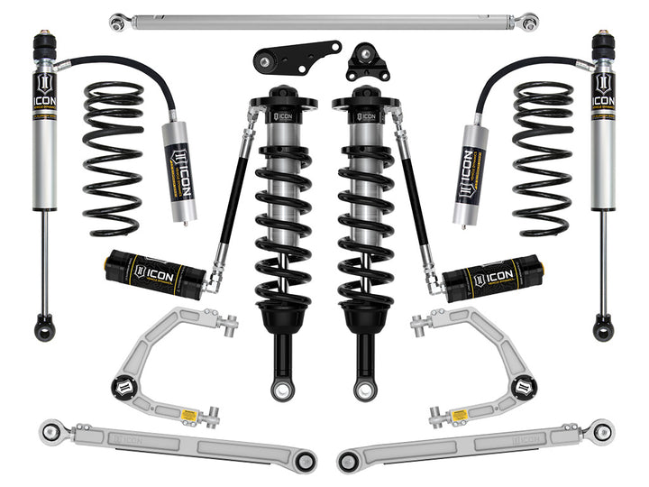 ICON 2025-2026 Toyota 4Runner 4WD, 1.25-3" Lift, Stage 4 Suspension System, Billet