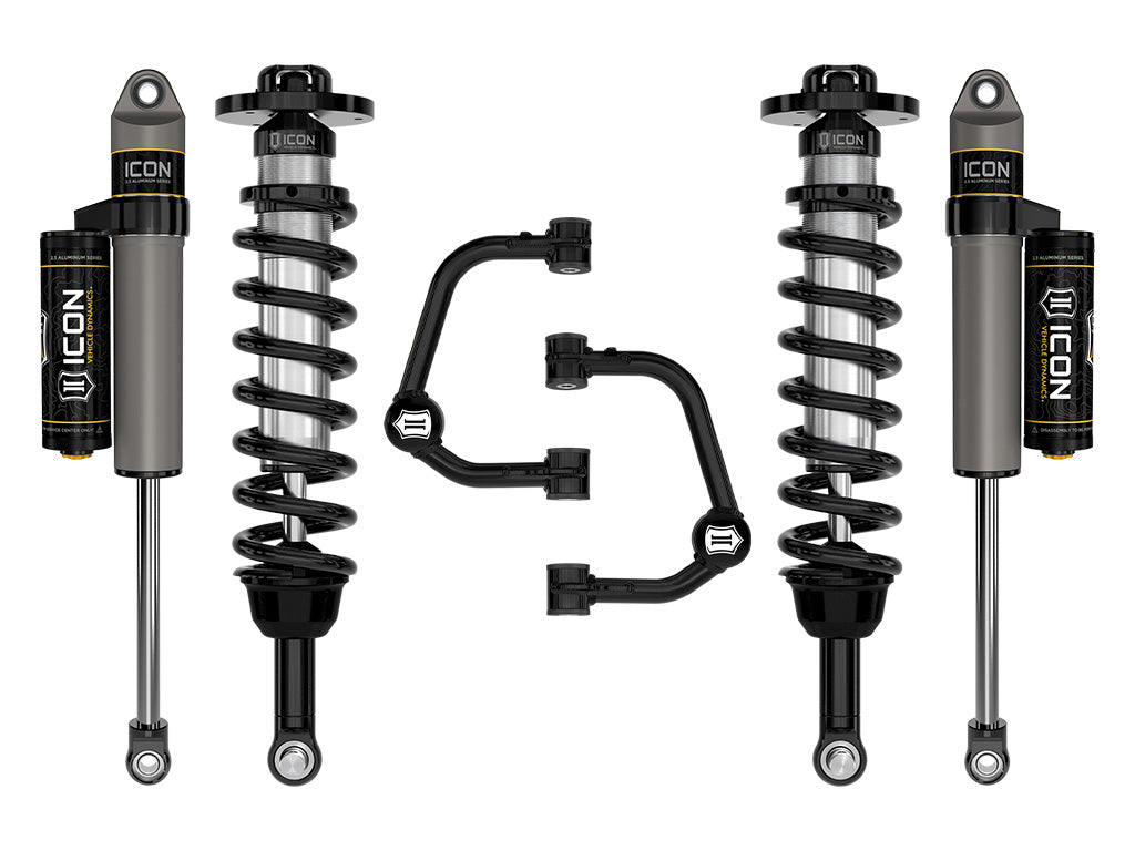 ICON 2021-2026 Ford F-150 Tremor, 2.5-3" Lift, Stage 2 Suspension System, Tubular