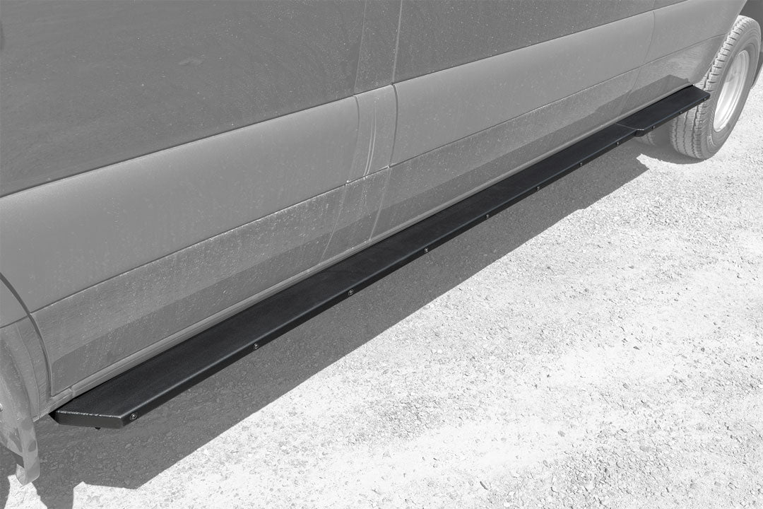 Van Compass Rocker Guard Step Assembly, Pair, 170 Inch - Sprinter 4X4 And Awd *3 Box Kit*