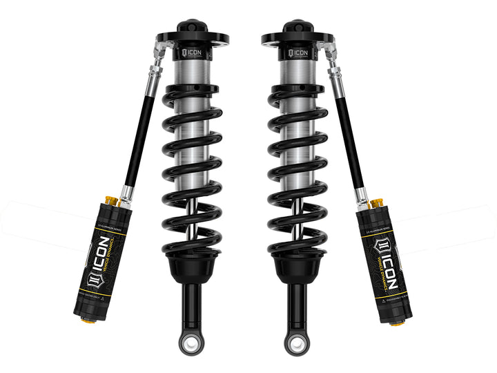 ICON 2022-2026 Toyota Tundra, 5-6" Lift, Front, V.S. 2.5 Series Coilover Kit, Remote Reservoir w/ CDCV, Pair