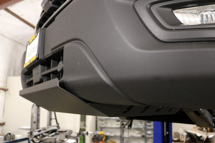 Van Compass Aluminum Intercooler Skid Plate, Ford Transit