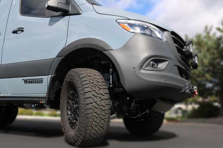 Van Compass Big Tire Mudflap Relocation Kit, Sprinter