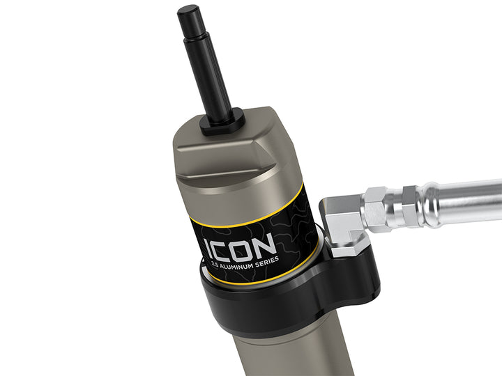 ICON 2005-2023 Toyota Tacoma, 0-1.5” Lift, Rear, V.S. 2.5 Aluminum Series Shock Absorbers, Remote Reservoir, Pair