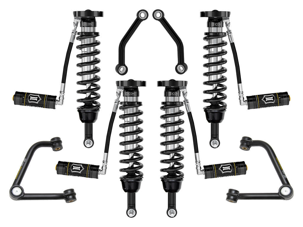 ICON 2021-2026 Chevrolet Tahoe & Suburban/2021-2026 GMC Yukon & Yukon XL, 2.5-3.25" Lift, Stage 3 Suspension System, Tubular