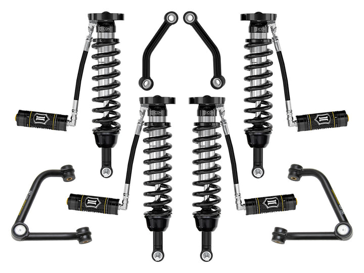 ICON 2021-2026 Chevrolet Tahoe & Suburban/2021-2026 GMC Yukon & Yukon XL, 2.5-3.25" Lift, Stage 3 Suspension System, Tubular