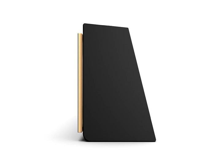 20" Shallow Upper Cabinet - Black - Black Door