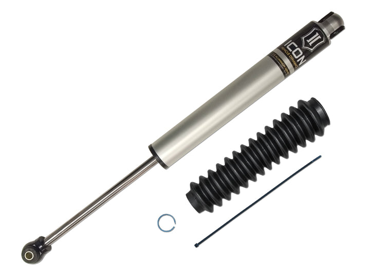 ICON 2009-2026 Ram 2500/3500 HD, V.S. 2.0 Aluminum Series, Steering Stabilizer Shock, Stock Replacement, Internal Reservoir
