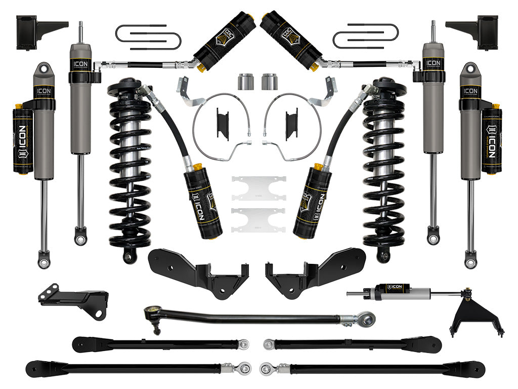 ICON 2023-2026 Ford F-250/F-350 Super Duty 4WD, 4-5.5" Lift, Stage 7 Coilover Conversion System