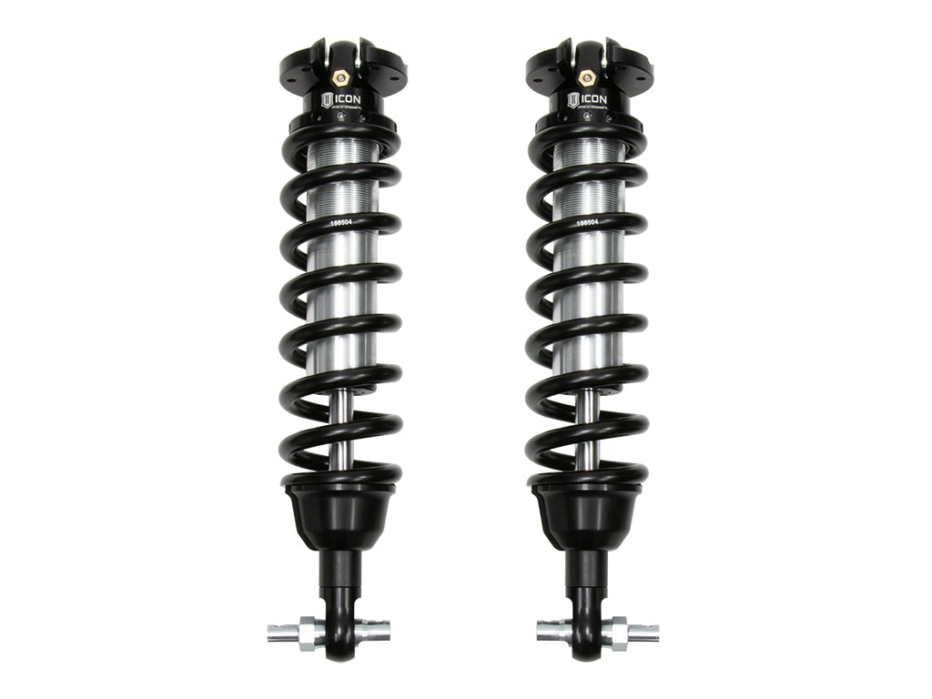 ICON Vehicle Dynamics 91255 Front Coilover Kit for 2019-2023 Ford Ranger — 0-3.5 Inch Lift, Extended Travel 2.5 VS