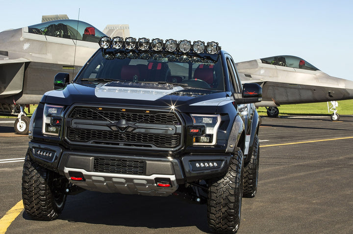 KC HiLiTES 57 in Pro6 Gravity LED Light Bar System for Ford F-150 Raptor (2015-2020)