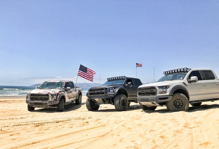 KC HiLiTES 57 in Pro6 Gravity LED Light Bar System for Ford F-150 Raptor (2015-2020)