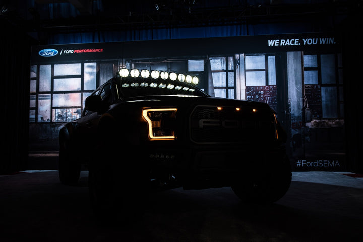 KC HiLiTES 57 in Pro6 Gravity LED Light Bar System for Ford F-150 Raptor (2015-2020)