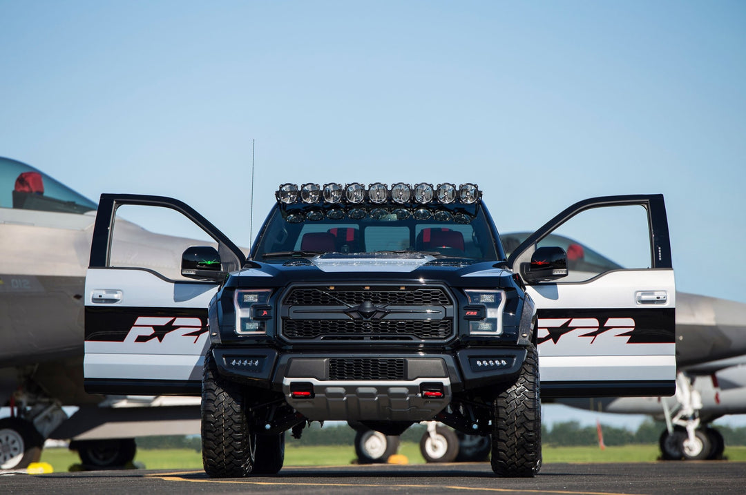 KC HiLiTES 57 in Pro6 Gravity LED Light Bar System for Ford F-150 Raptor (2015-2020)